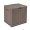 Honey Can Do 30gal. Brown Small Deck Outdoor Storage Box